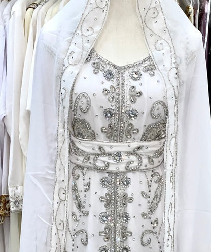 Custom WHITE Nikkah Kaftan